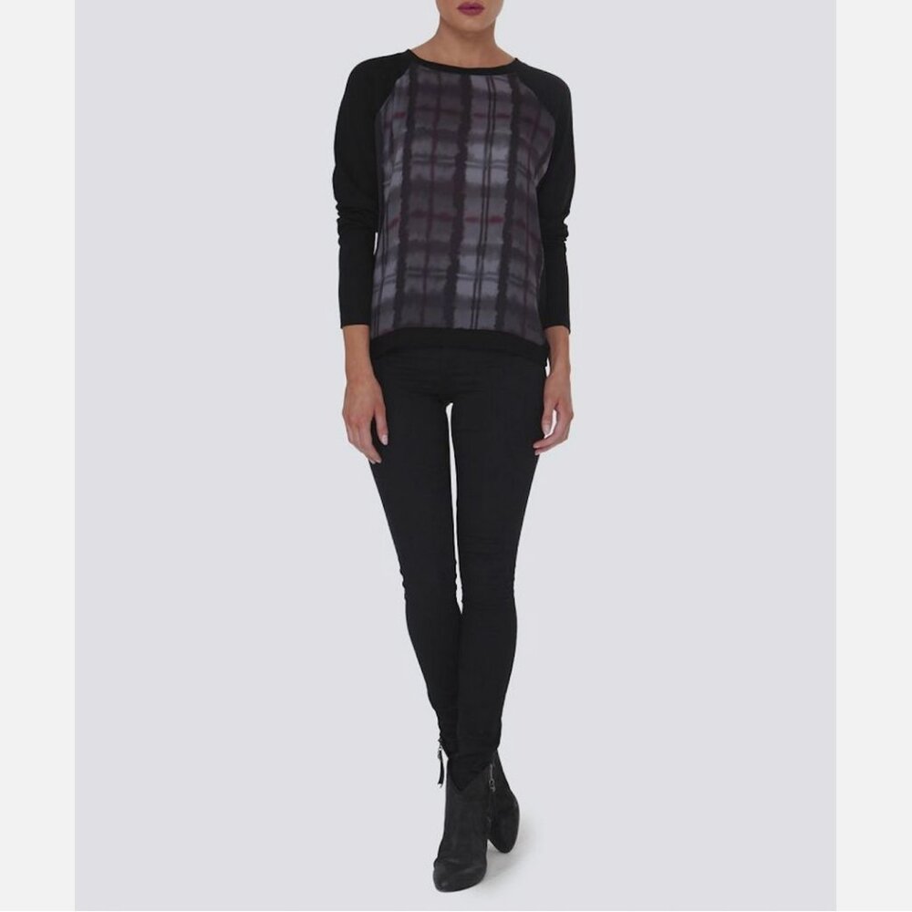 Barbour Millfire Winter Tartan Plaid Top